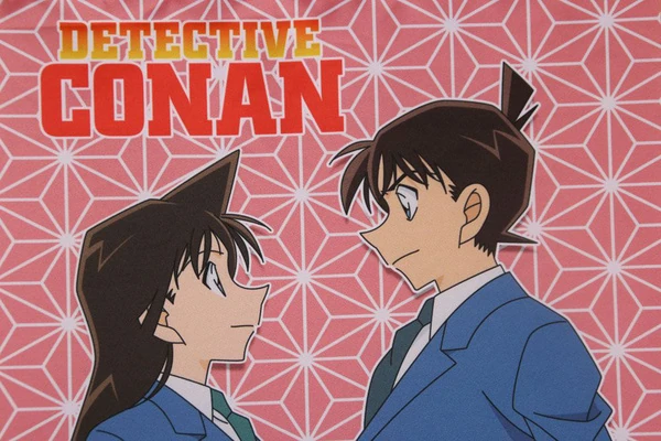 Shinichi & Ran - Detektiv Conan Wallscroll - Sakami