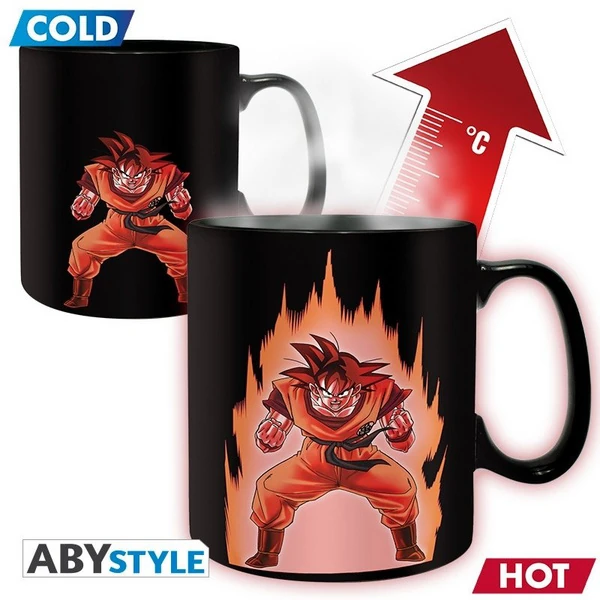 Son Goku - Dragon Ball - Thermotasse - Zaubertasse - Farbwechseltasse - ABYStyle