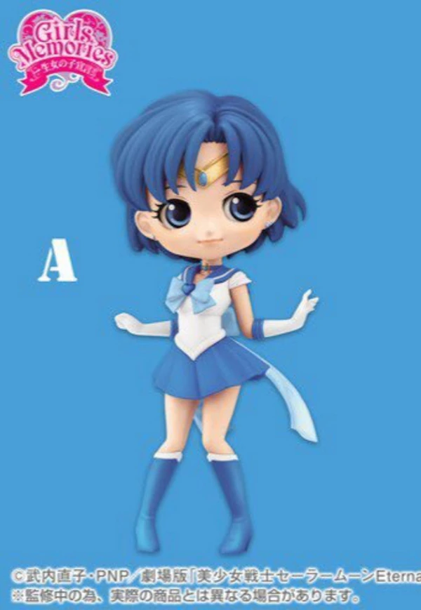Super Sailor Merkur - Ver. A - Sailor Moon Eternal - Q Posket - Banpresto