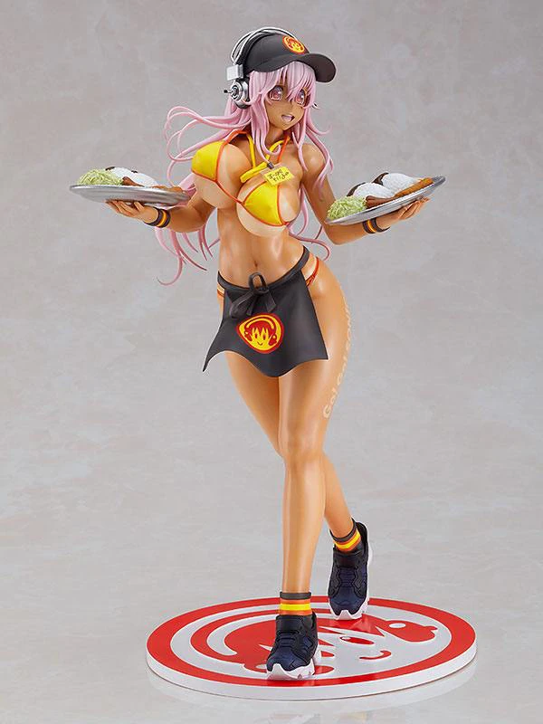 Super Sonico - Good Smile Racing - Statue 1/6 - Bikini Waitress Ver. - Max Factory