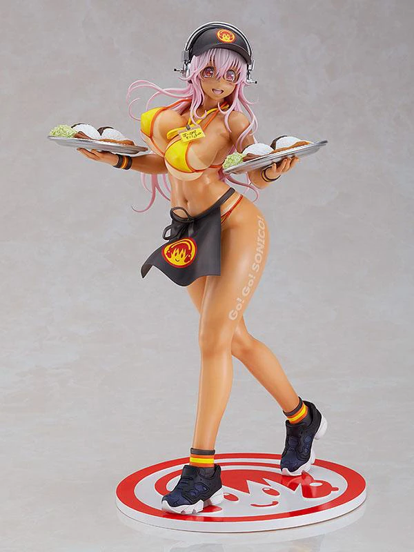 Super Sonico - Good Smile Racing - Statue 1/6 - Bikini Waitress Ver. - Max Factory