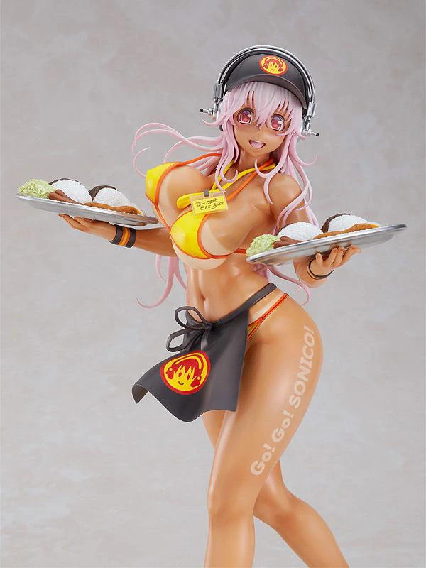 Super Sonico - Good Smile Racing - Statue 1/6 - Bikini Waitress Ver. - Max Factory