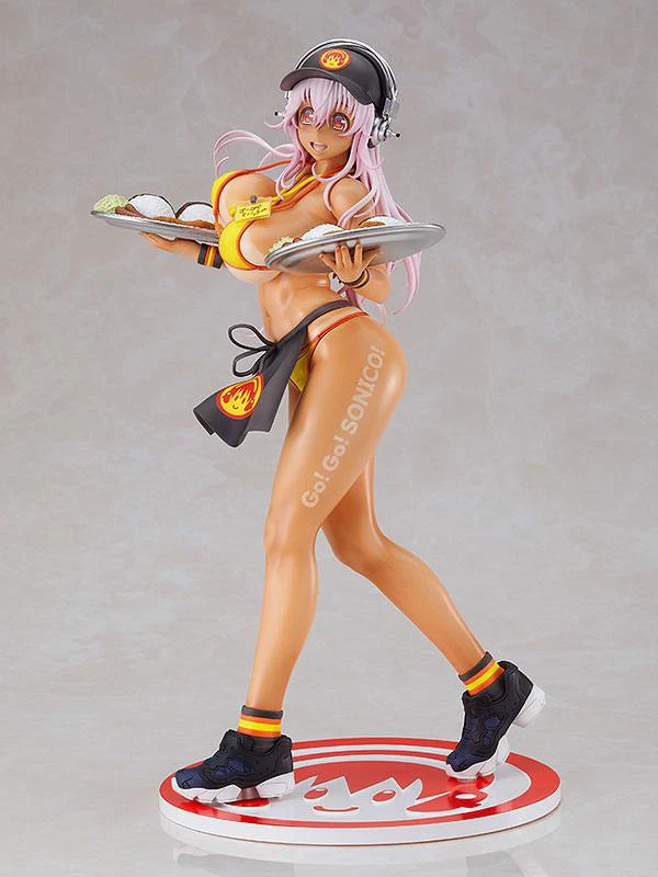 Super Sonico - Good Smile Racing - Statue 1/6 - Bikini Waitress Ver. - Max Factory
