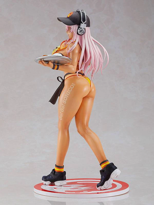 Super Sonico - Good Smile Racing - Statue 1/6 - Bikini Waitress Ver. - Max Factory