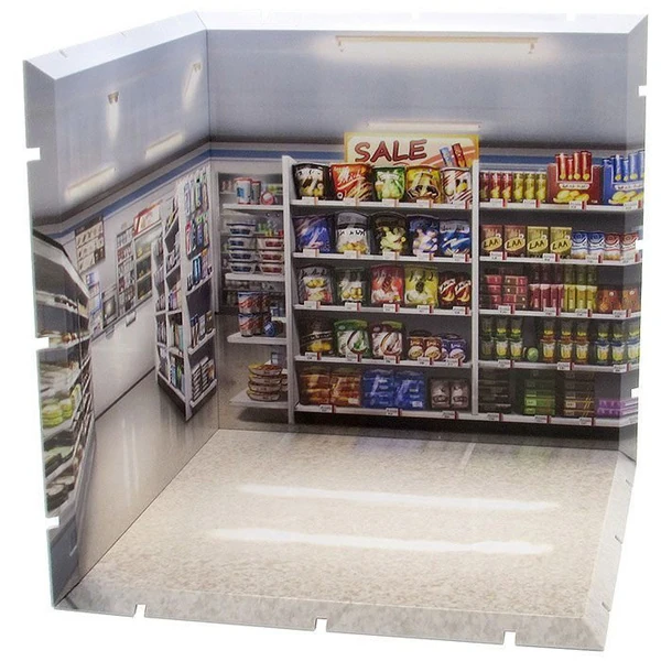 Supermarkt - Dioramansion 150 - Hintergrund für Nendoroids und Figmas