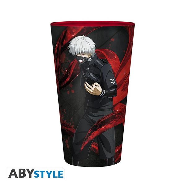 Tokyo Ghoul - Kaneki & Mask XXL Glas - 400ml - AbyStyle