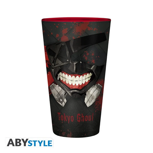 Tokyo Ghoul - Kaneki & Mask XXL Glas - 400ml - AbyStyle