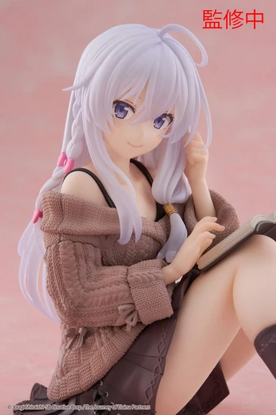 Elaina - Wandering Witch: The Journey of Elaina - Desktop Cute Figure - Casual Clothes Ver. - Taito Prize