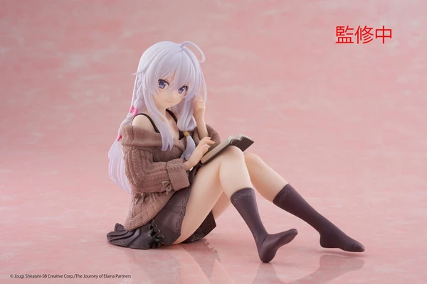 Elaina - Wandering Witch: The Journey of Elaina - Desktop Cute Figure - Casual Clothes Ver. - Taito Prize
