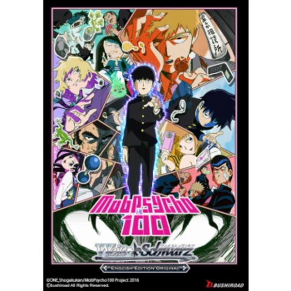 Weiss Schwarz - Mob Psycho 100 - Booster Display (20 Booster mit je 8 Karten) - (Englische Version)