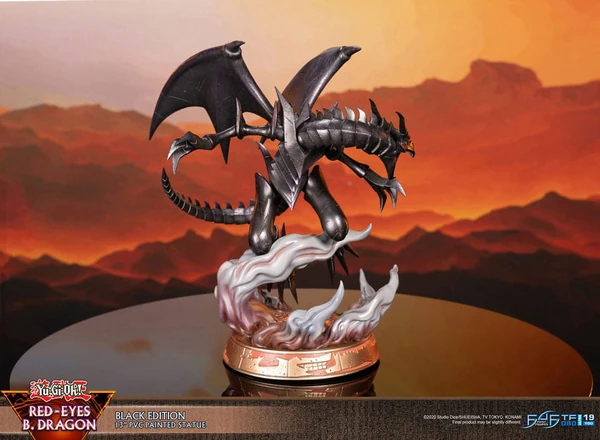 Red-Eyes B. Dragon - Yu-Gi-Oh! - Black Colour - First 4 Figures