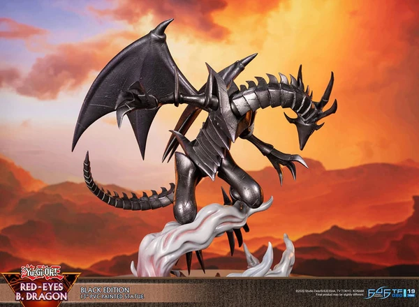 Red-Eyes B. Dragon - Yu-Gi-Oh! - Black Colour - First 4 Figures