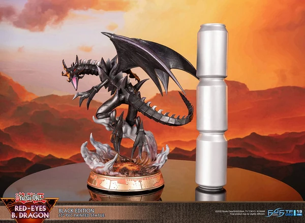 Red-Eyes B. Dragon - Yu-Gi-Oh! - Black Colour - First 4 Figures
