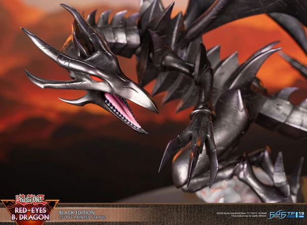 Red-Eyes B. Dragon - Yu-Gi-Oh! - Black Colour - First 4 Figures