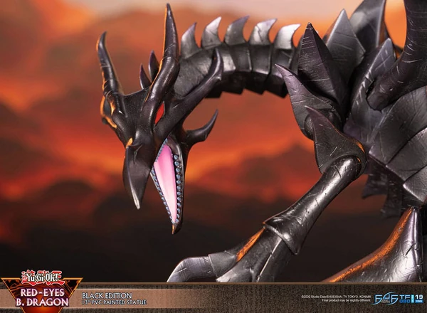 Red-Eyes B. Dragon - Yu-Gi-Oh! - Black Colour - First 4 Figures