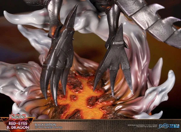Red-Eyes B. Dragon - Yu-Gi-Oh! - Black Colour - First 4 Figures