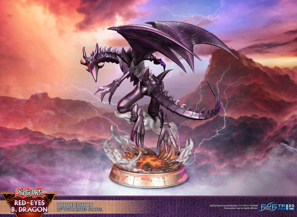 Red-Eyes B. Dragon - Yu-Gi-Oh! - Purple Colour - First 4 Figures