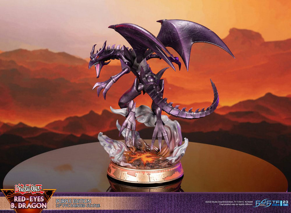 Red-Eyes B. Dragon - Yu-Gi-Oh! - Purple Colour - First 4 Figures