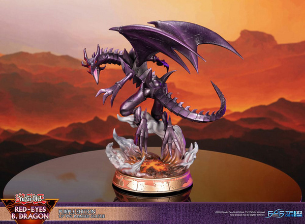 Red-Eyes B. Dragon - Yu-Gi-Oh! - Purple Colour - First 4 Figures