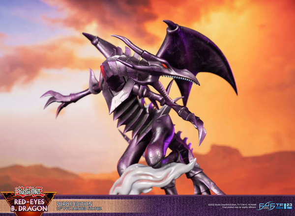 Red-Eyes B. Dragon - Yu-Gi-Oh! - Purple Colour - First 4 Figures