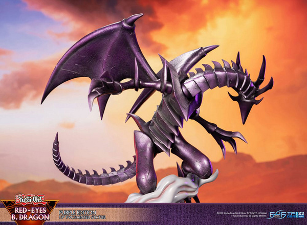 Red-Eyes B. Dragon - Yu-Gi-Oh! - Purple Colour - First 4 Figures