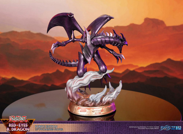 Red-Eyes B. Dragon - Yu-Gi-Oh! - Purple Colour - First 4 Figures