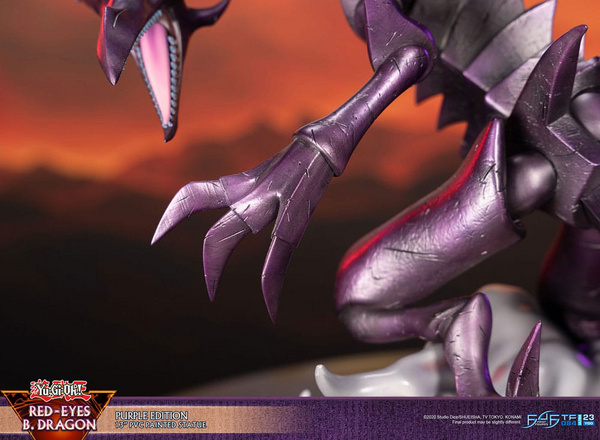 Red-Eyes B. Dragon - Yu-Gi-Oh! - Purple Colour - First 4 Figures