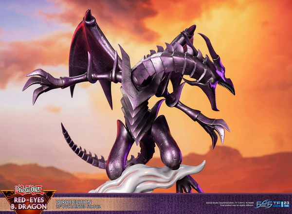 Red-Eyes B. Dragon - Yu-Gi-Oh! - Purple Colour - First 4 Figures