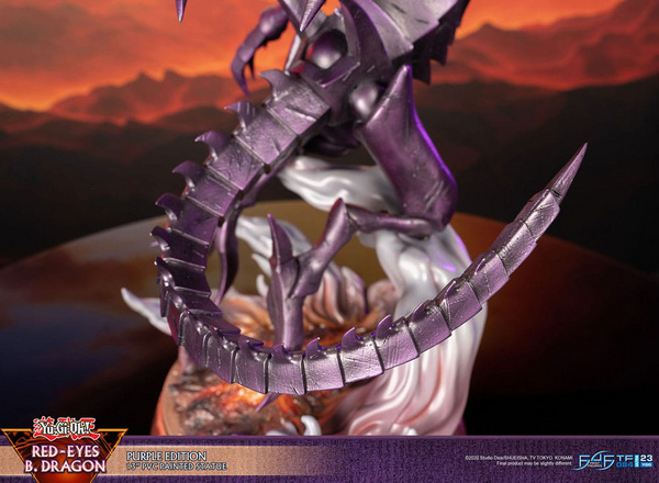 Red-Eyes B. Dragon - Yu-Gi-Oh! - Purple Colour - First 4 Figures