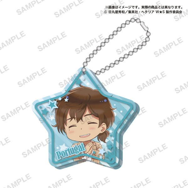 Lucky Box - Hetalia World Stars - Gashapon Acryl-Anhänger - Bushiroad