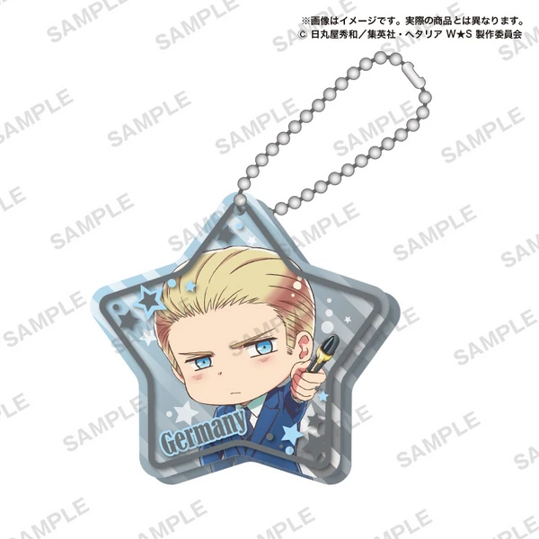 Lucky Box - Hetalia World Stars - Gashapon Acryl-Anhänger - Bushiroad
