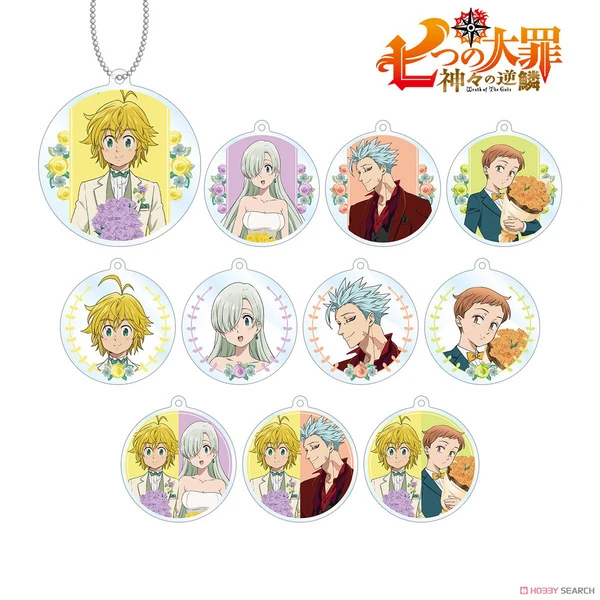 Lucky Box - The Seven Deadly Sins: Zorn der Götter - Acrylanhänger