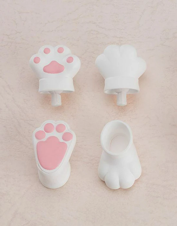 Weiße Pfoten - Nendoroid Doll Animal Hand Parts Set