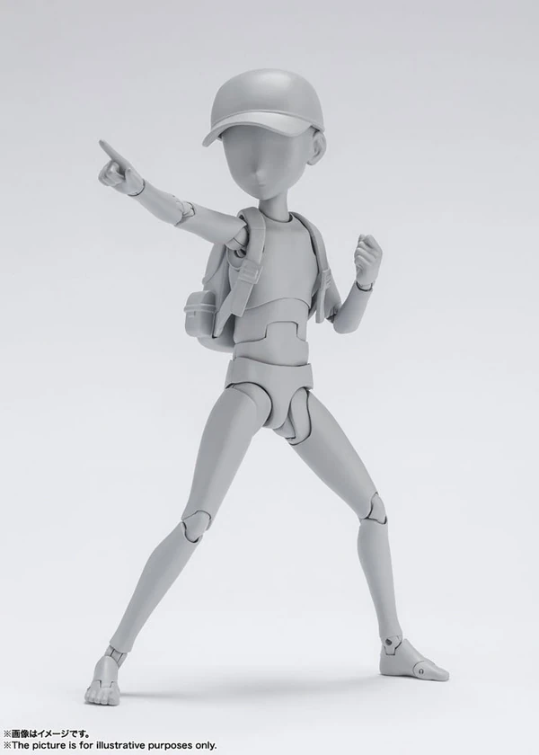 Body-Kun DX Set - Ken Sugimori Edition Gray Color - S.H. Figuarts