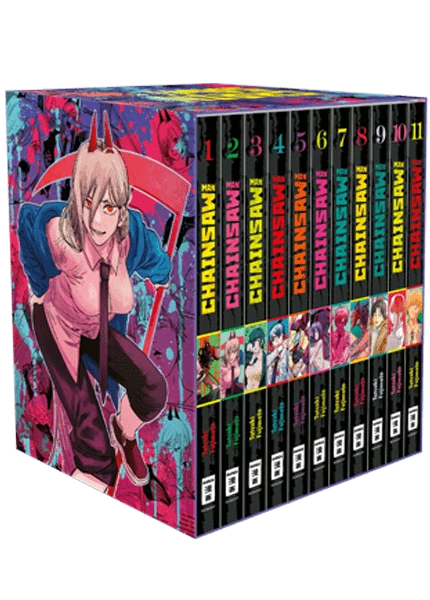 Chainsaw Man - Egmont - Band 1-11 mit Schuber