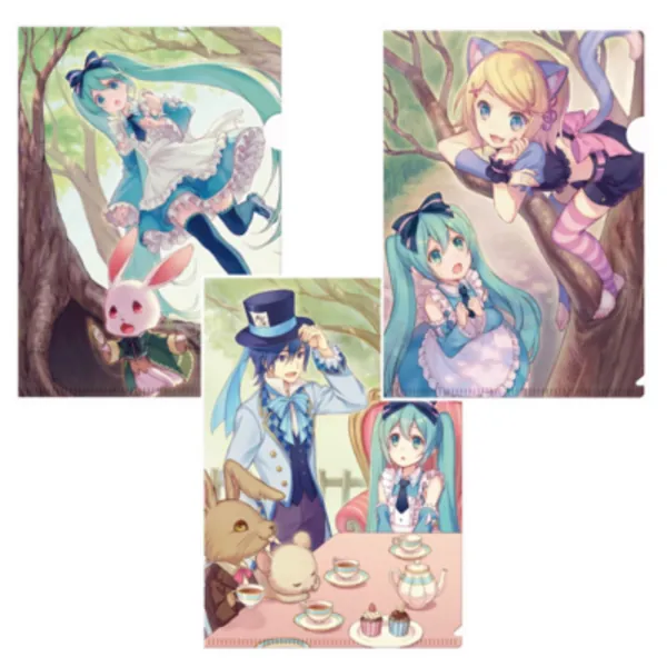 Vocaloid Clearfile 3er-Set Characters