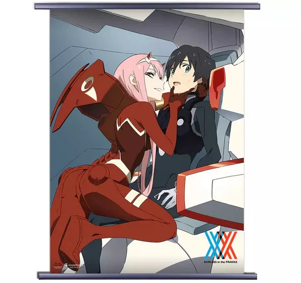 Zero Two & Hiro - Darling in the FranXX - Wallscroll - DND