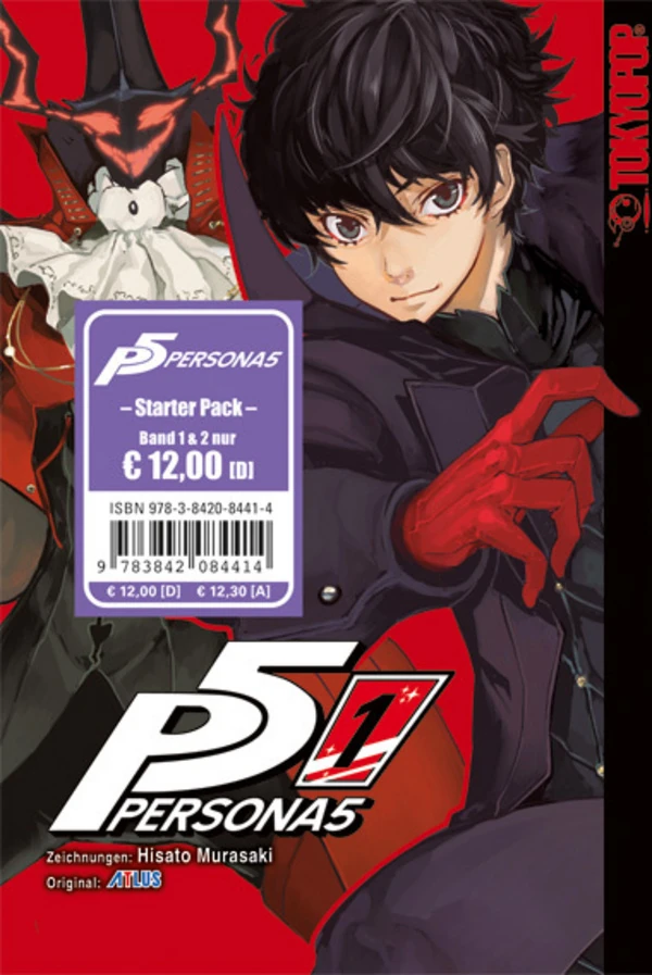 Persona 5 - Tokyopop - Starter Pack Band 01 + 02 Persona 5 - Tokyopop - Starter Pack Band 01 + 02