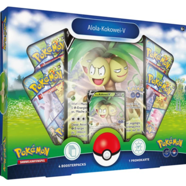 Pokemon TCG - Alola-Kokowei V-Box (Sammelkartenspiel, deutsch) Pokemon TCG - Alola-Kokowei V-Box (Sammelkartenspiel, deutsch)