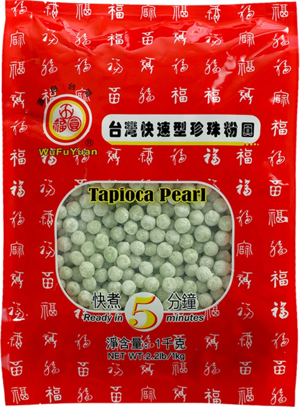 Bubble Tea Tapioka Perlen - Grüntee von WuFuYuan
