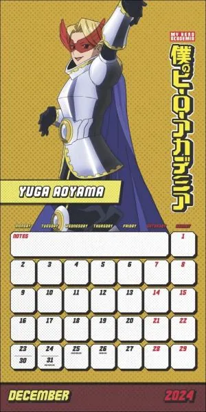 My Hero Academia Kalender 2024