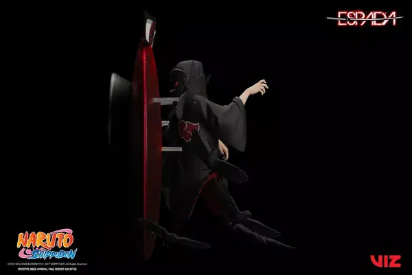 Itachi Uchiha (Tsukuyomi) - Breach Wall Art Line Statue - Espada Art