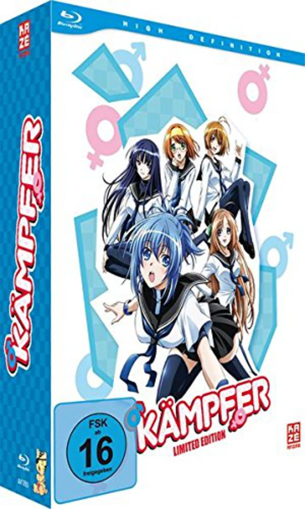 Kämpfer - Vol. 1 bis 4 inkl. Sammelschuber - KOMPLETT - Blu-ray / BD