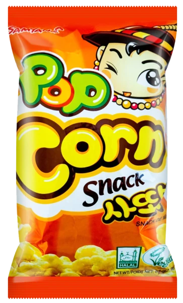 Koreanisches süßes Popcorn von SamYang - [Vegan]