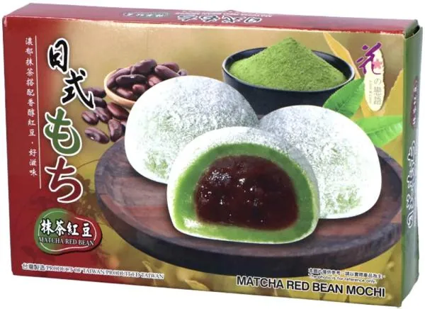 Mochi - Matcha mit Red Bean / Rote Bohnen von Love & Love
