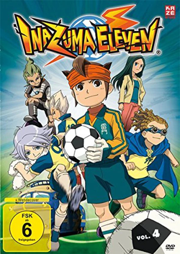 Inazuma Eleven - Vol. 1 bis 4 - Komplett - DVD
