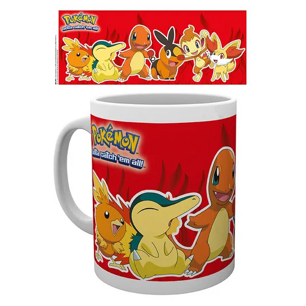 Feuer Starter - Pokemon Tasse - GB Eye 