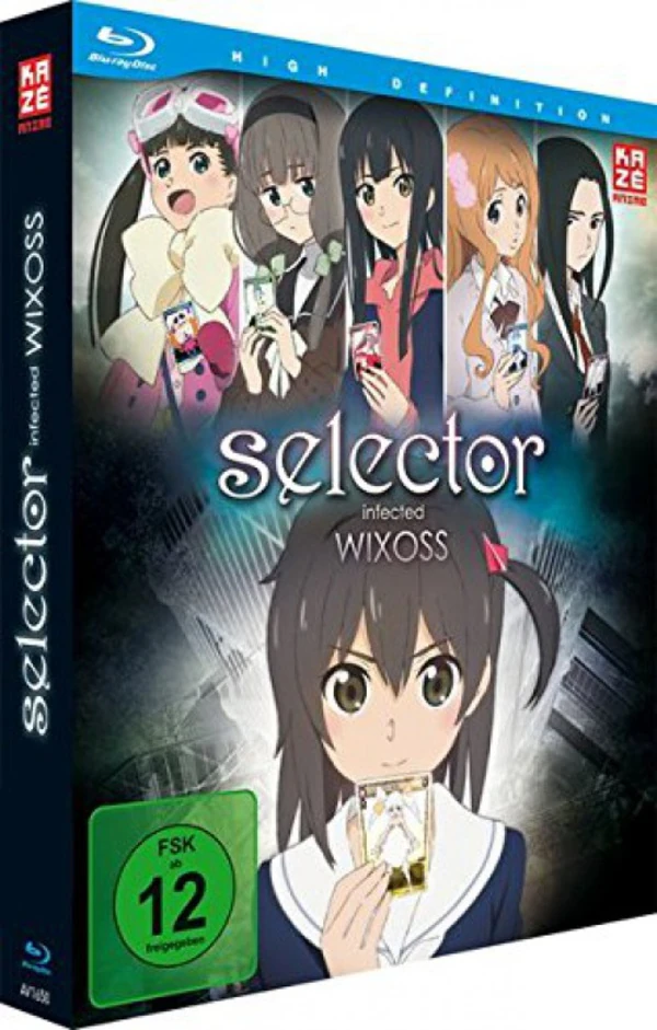 Selector Infected Wixoss - Blu-ray Vol.1&2 + Sammelschuber Selector Infected Wixoss - Blu-ray Vol.1&2 + Sammelschuber