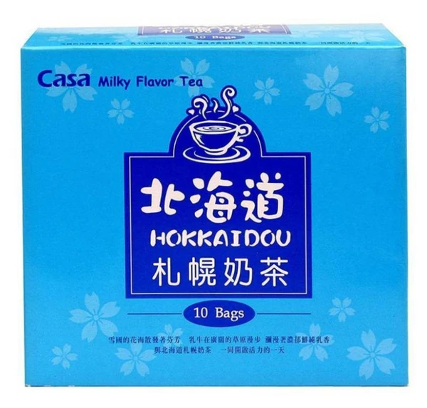 Casa Milky Flavor Tea - Hokkaido 15 stk.