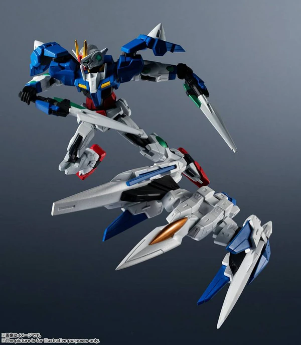 GN-0000+GNR-010 00 Raiser aus Gundam 00 von Tamashii Nations
